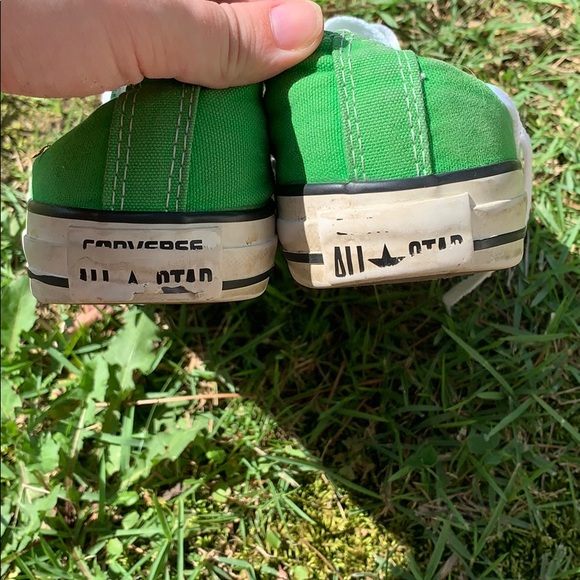 🛑❌SOLD❌🛑Green Low Top Converse UNISEX - Picture 6 of 6
